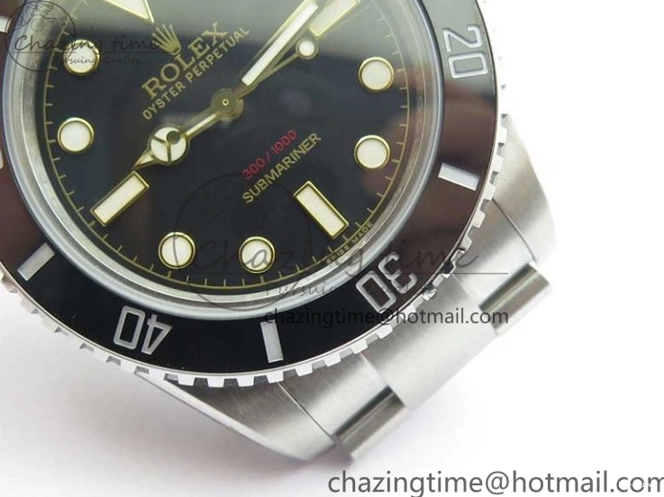 MiroTime 0508 SmoothTexture Submariner customized by Tempus Machina GMF Best Edition on SS Bracelet SA 2701
